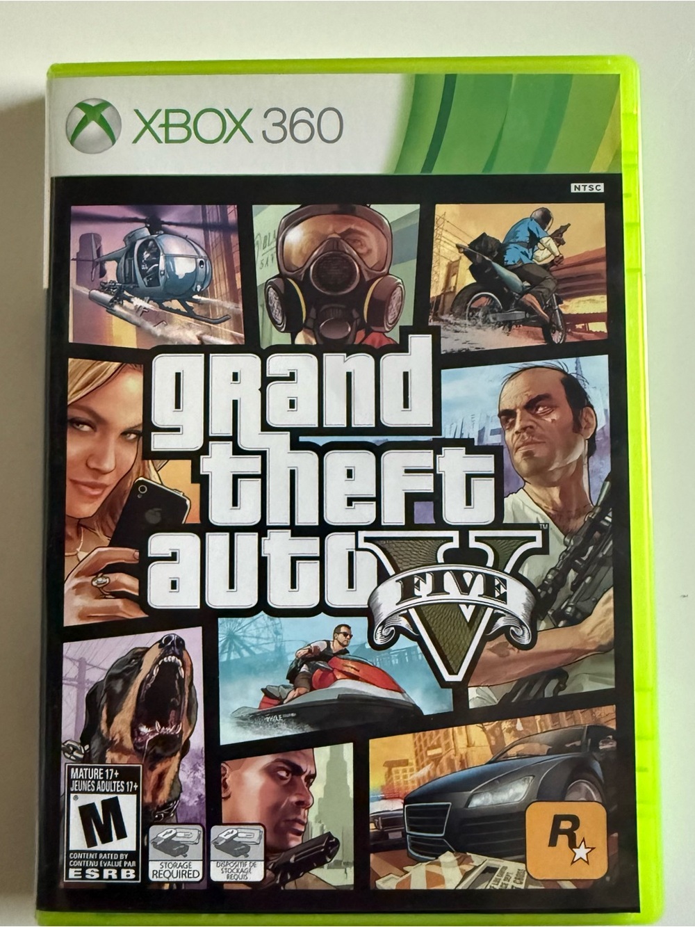 Grand Theft Auto V ( Xbox 360) - Two Discs and Map (CIB)